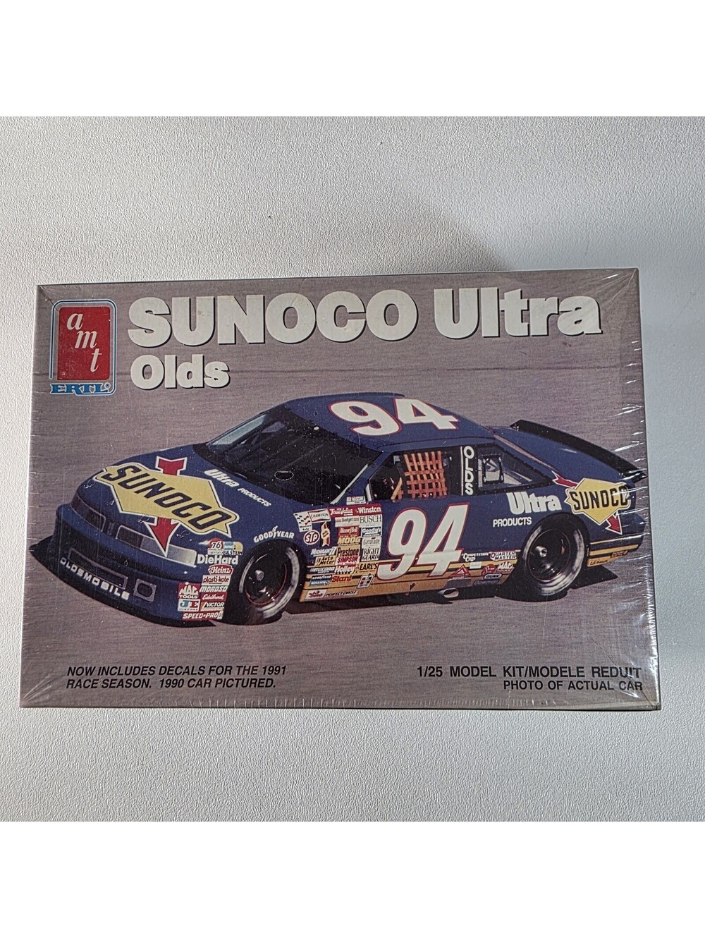 AMT/ERTL #6738 1/25 Scale Sterling Marlin Sunoco #94 Olds Cutlass Supreme - 1991